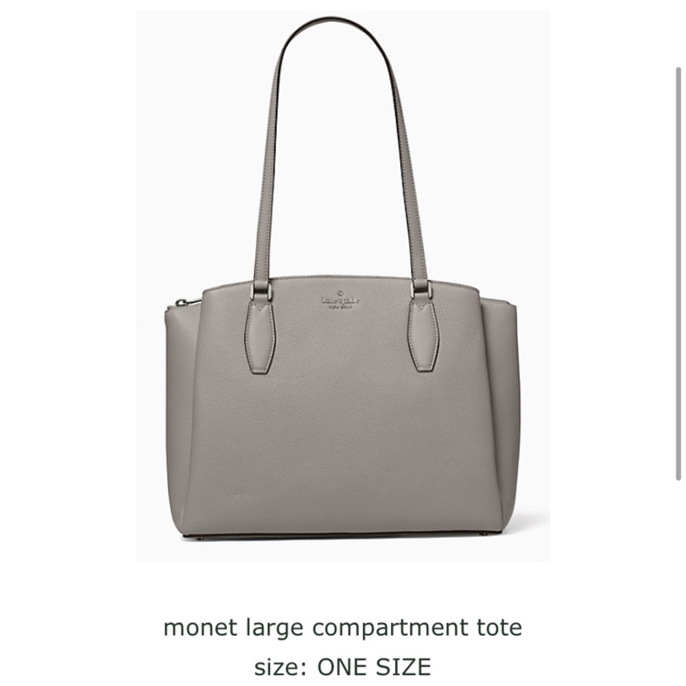 BRAND NEW Kate Spade Monet Bag in nimbus grey